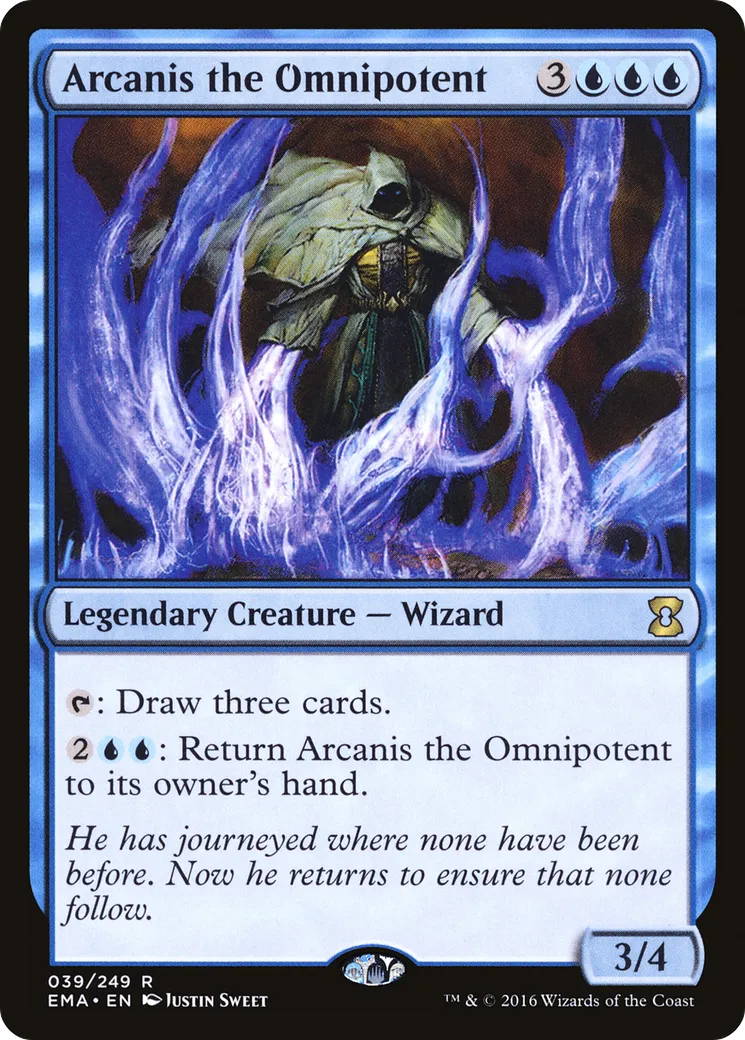 Arcanis l'omnipotent — Eternal Masters — Magic: The Gathering