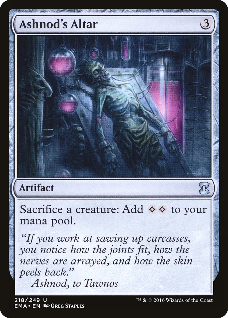 Ashnod's Altar — Eternal Masters — Magic: The Gathering