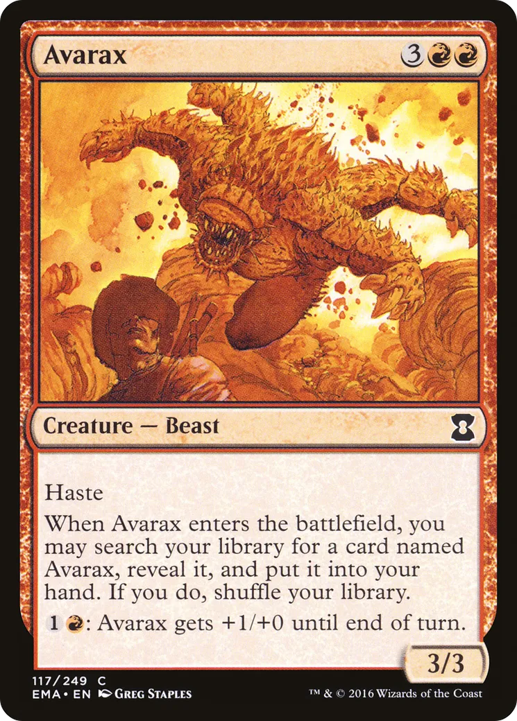 Avarax from Eternal Masters - Magic: The Gathering