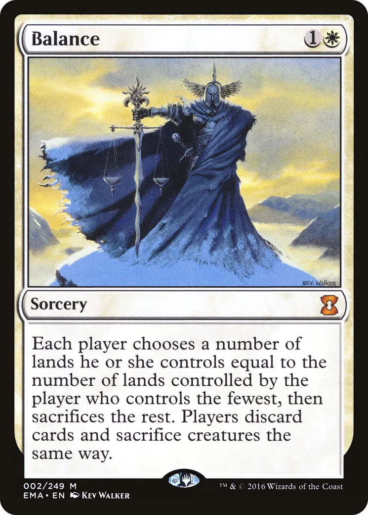 Balance — Eternal Masters — Magic: The Gathering