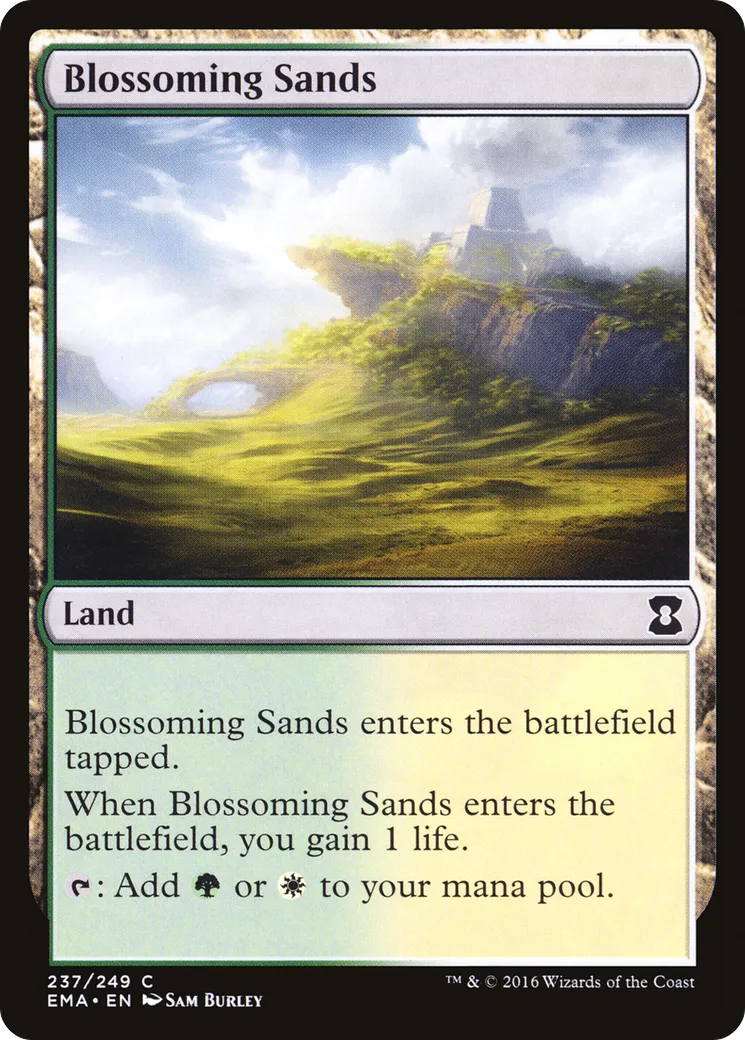 Sables verdoyants — Eternal Masters — Magic: The Gathering