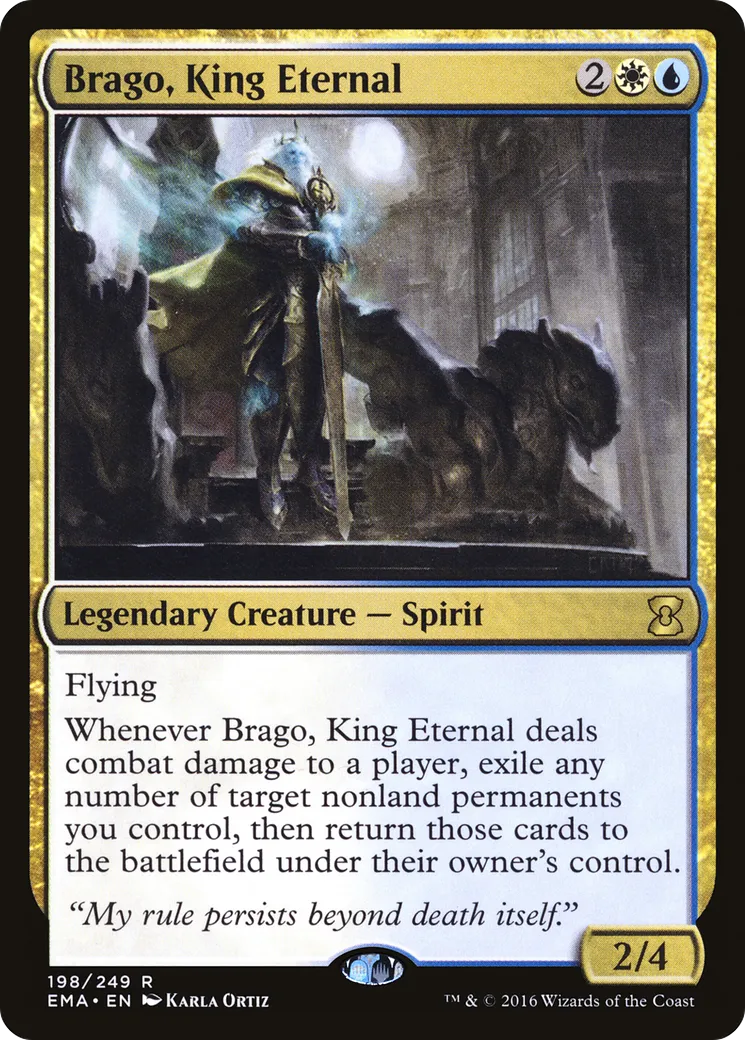 Brago, King Eternal — Eternal Masters — Magic: The Gathering