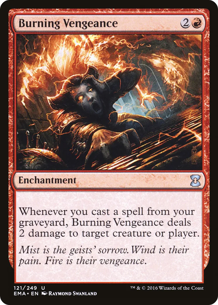 Vengeance brûlante — Eternal Masters — Magic: The Gathering