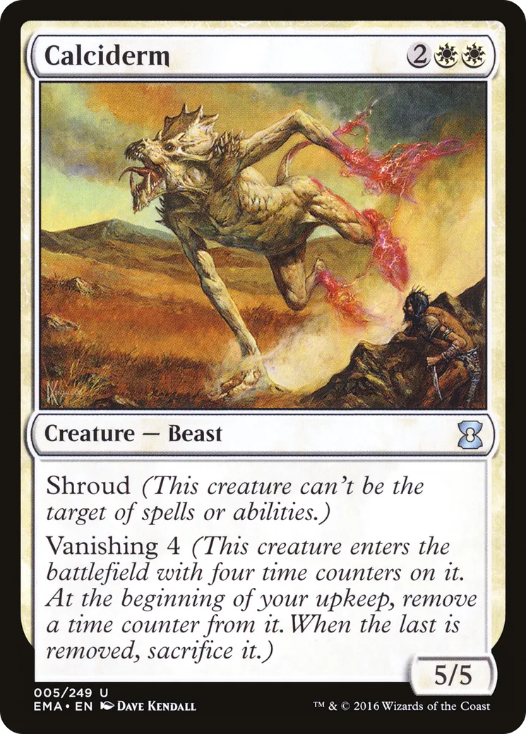 Calciderme — Eternal Masters — Magic: The Gathering