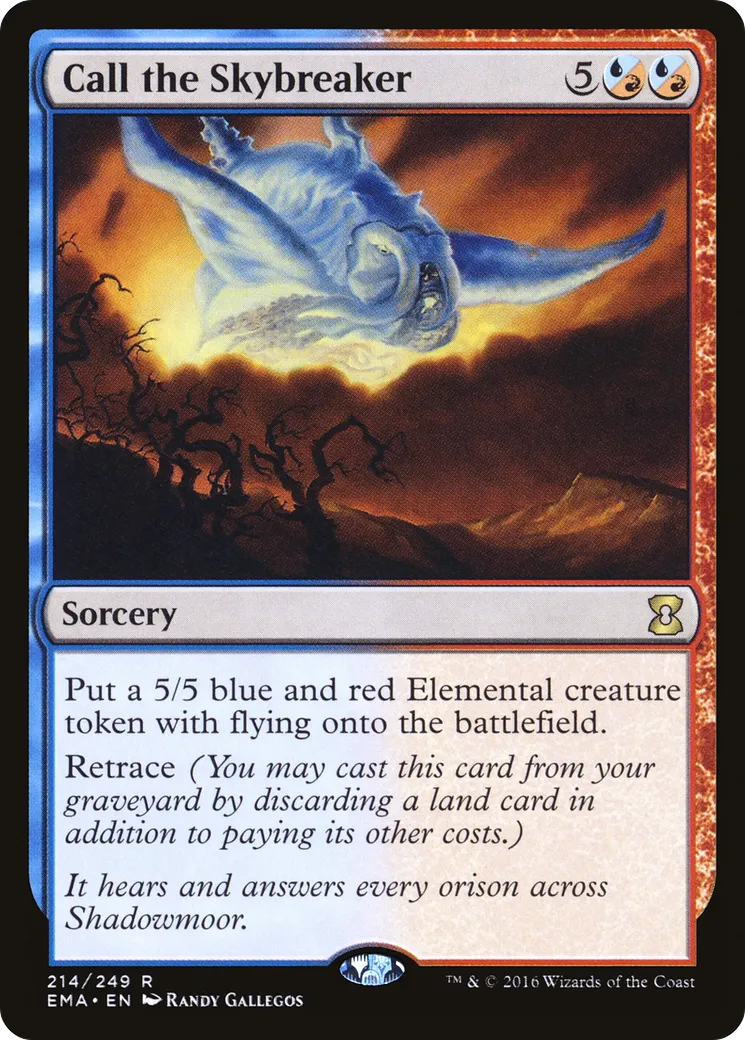 Call the Skybreaker — Eternal Masters — Magic: The Gathering