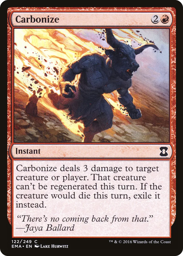 Carbonisation — Eternal Masters — Magic: The Gathering