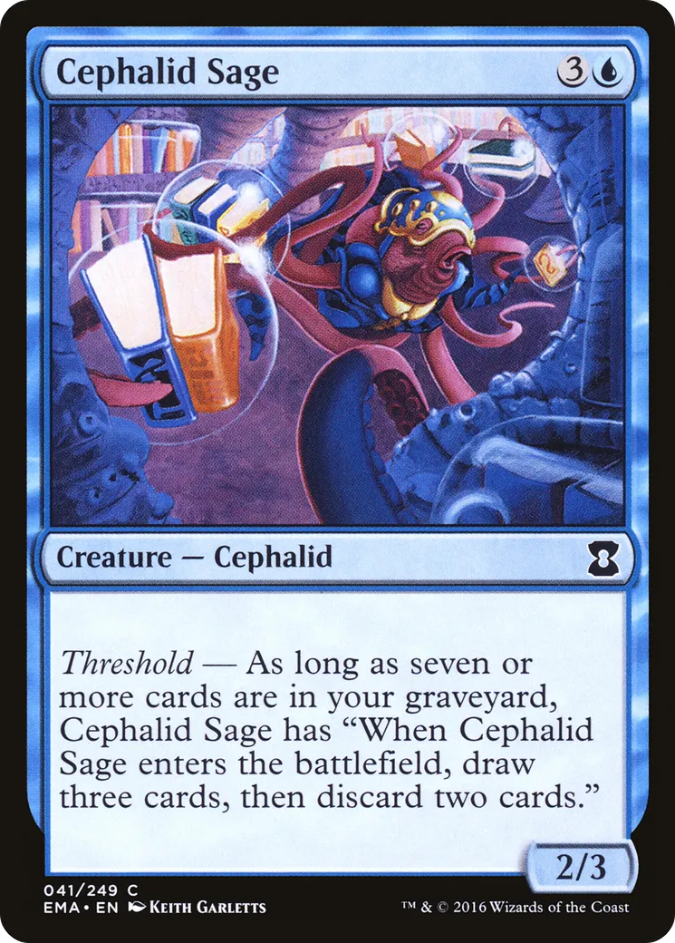Sage céphalide — Eternal Masters — Magic: The Gathering