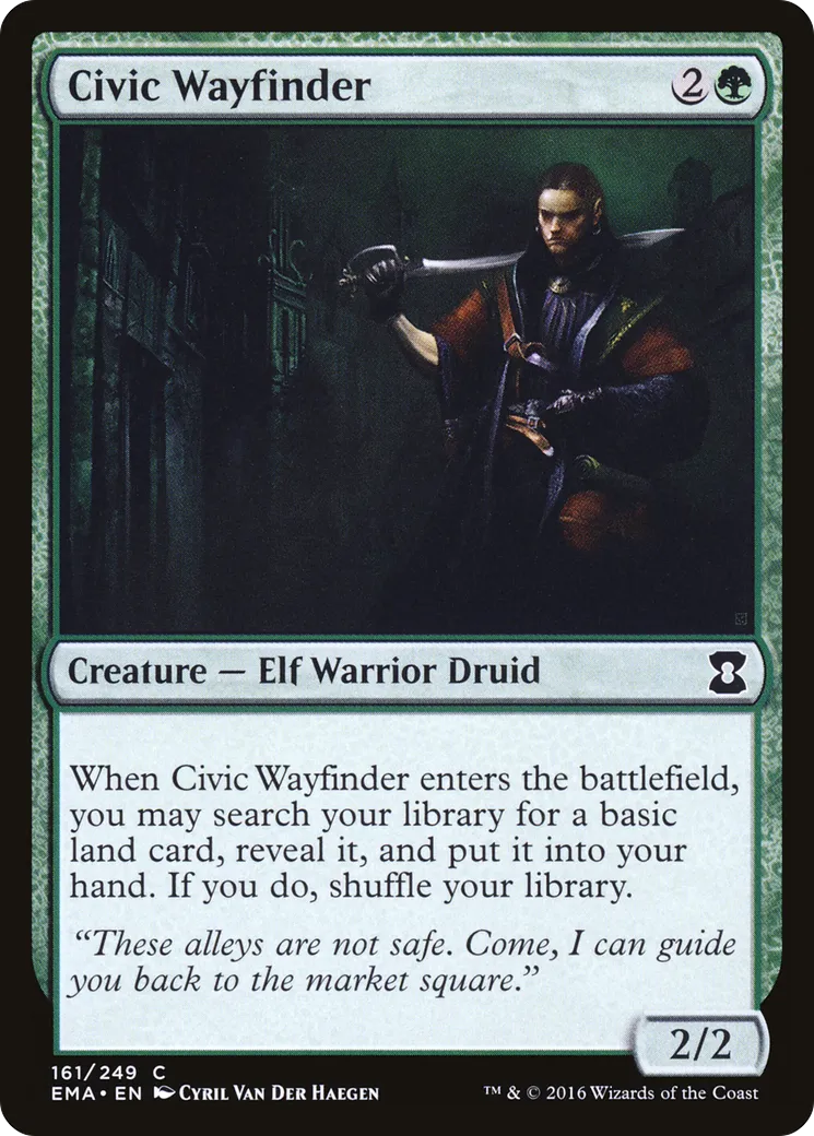 Civic Wayfinder — Eternal Masters — Magic: The Gathering