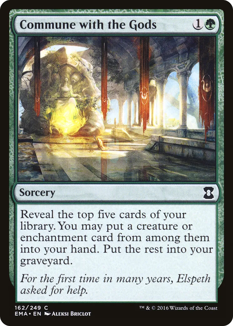 Communion avec les dieux — Eternal Masters — Magic: The Gathering