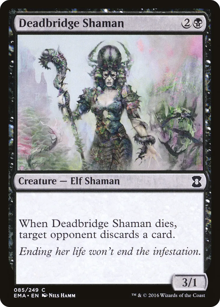 Shamane de Mortepont — Eternal Masters — Magic: The Gathering