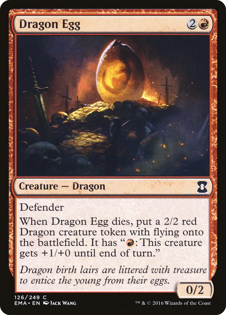Dragon Egg — Eternal Masters — Magic: The Gathering
