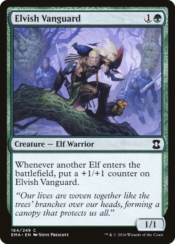 Avant-garde elfe — Eternal Masters — Magic: The Gathering