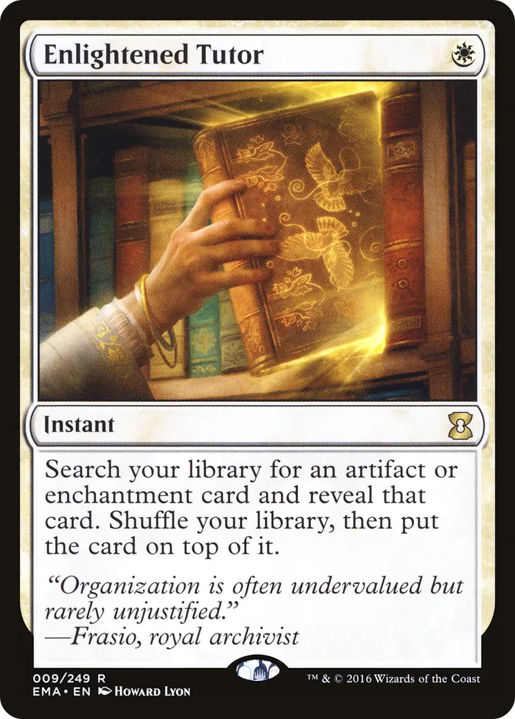 Enlightened Tutor — Eternal Masters — Magic: The Gathering