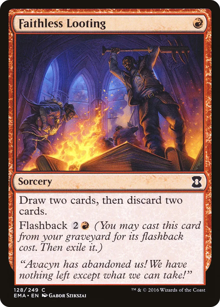 Pillage sans foi — Eternal Masters — Magic: The Gathering