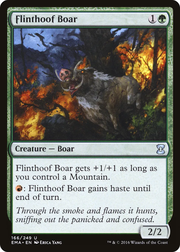 Flinthoof Boar — Eternal Masters — Magic: The Gathering