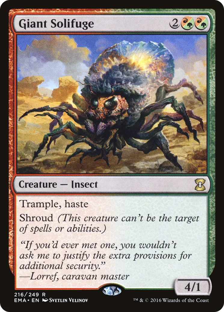 Solifuge géante — Eternal Masters — Magic: The Gathering