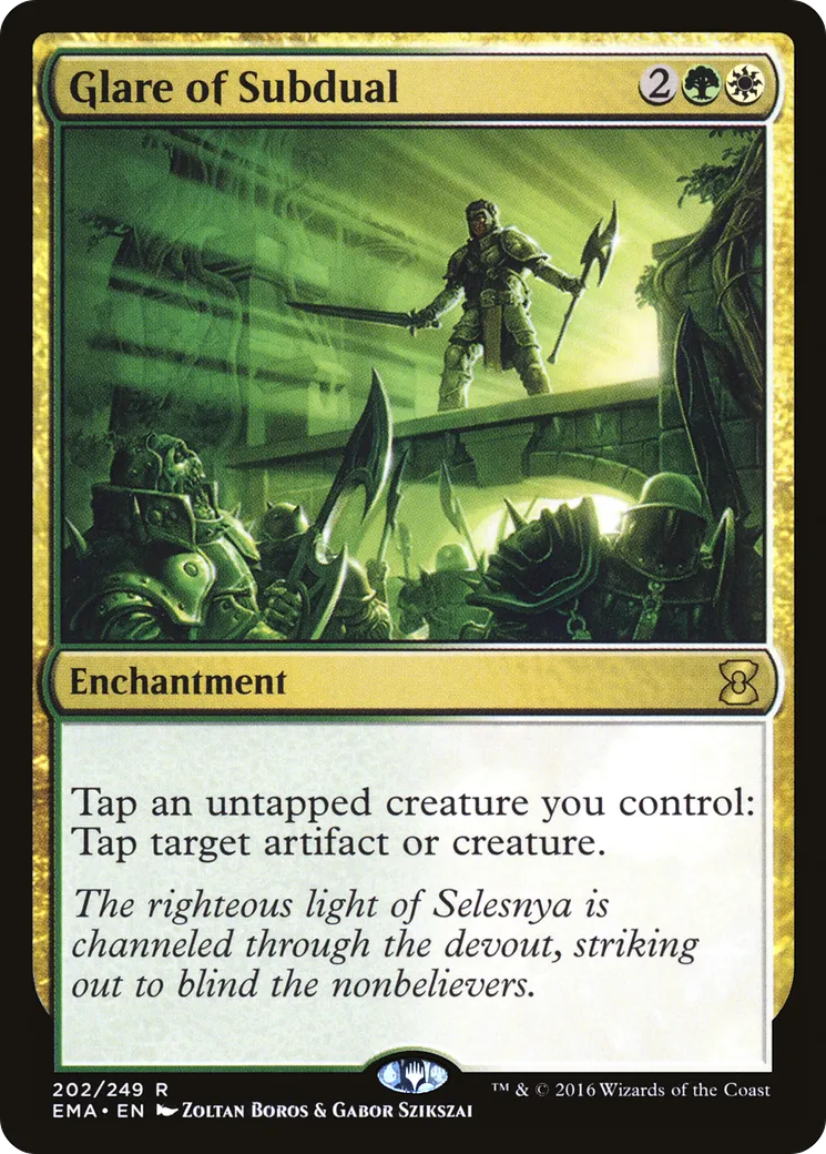 Glare of Subdual — Eternal Masters — Magic: The Gathering