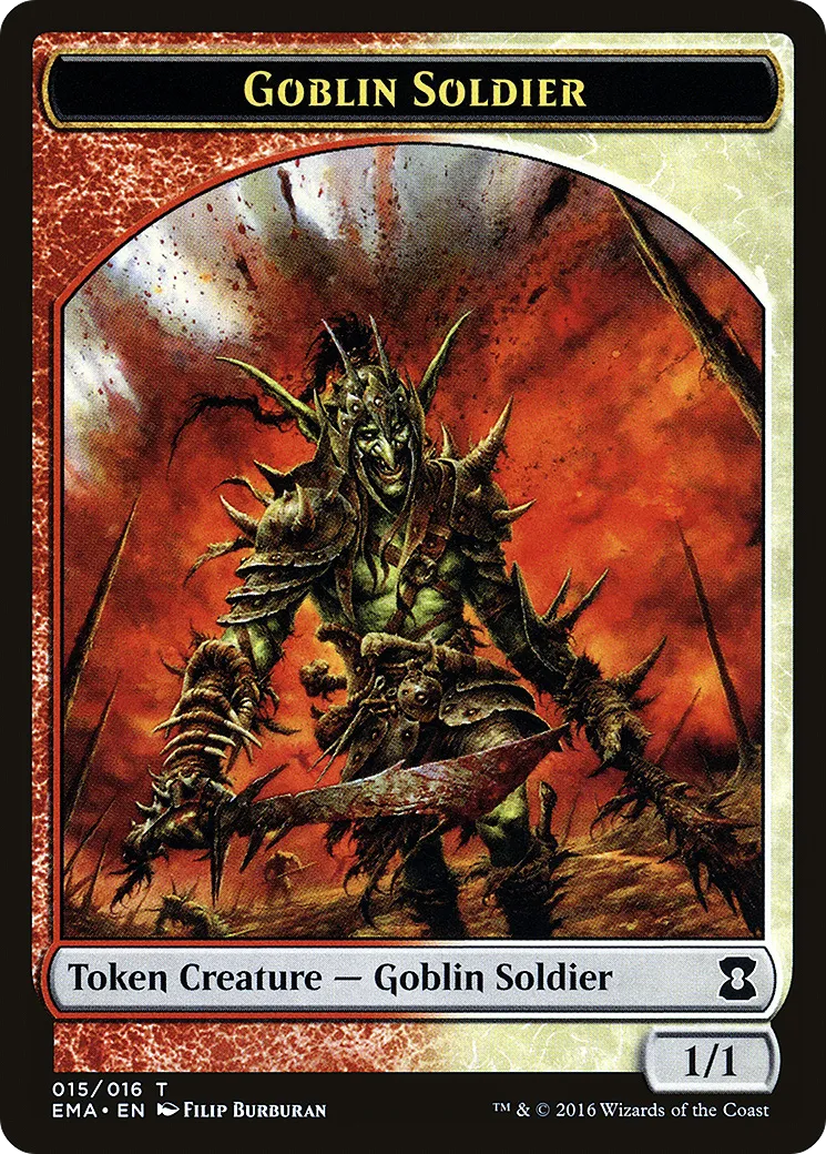Goblin Soldier — Eternal Masters — Magic: The Gathering