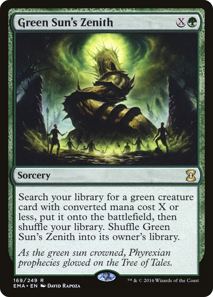 Zénith de Vertsoleil — Eternal Masters — Magic: The Gathering
