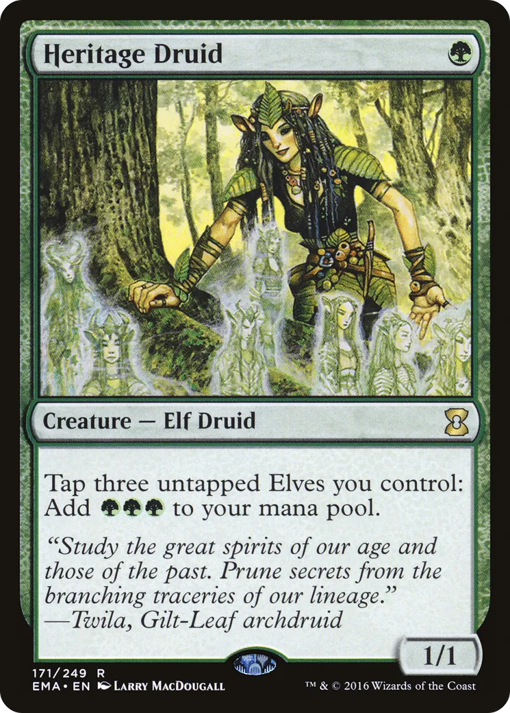 Druidesse de l'héritage — Eternal Masters — Magic: The Gathering