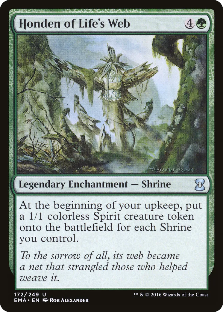 Honden of Life's Web — Eternal Masters — Magic: The Gathering