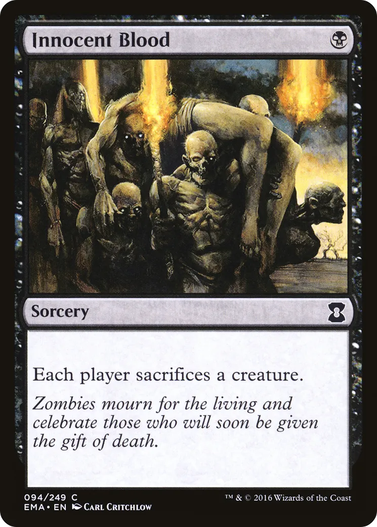 Innocent Blood — Eternal Masters — Magic: The Gathering