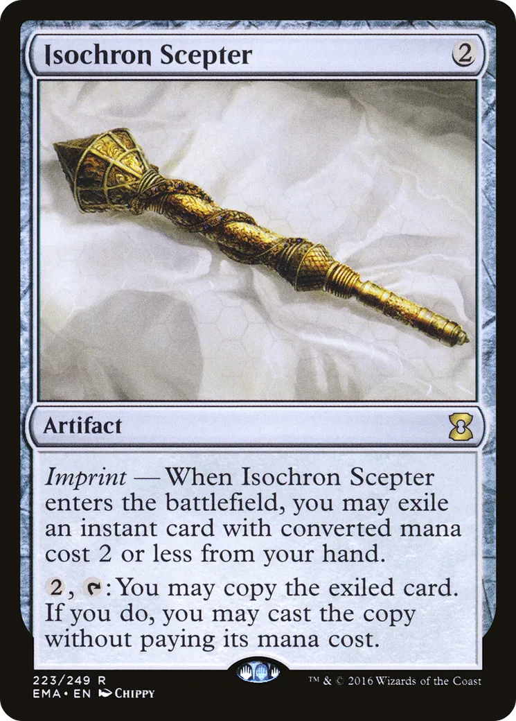 Sceptre isochronique — Eternal Masters — Magic: The Gathering