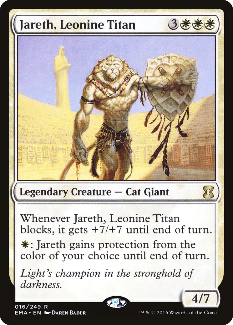 Jareth, Leonine Titan — Eternal Masters — Magic: The Gathering