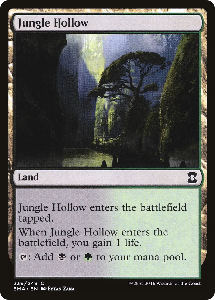 Dépression de jungle — Eternal Masters — Magic: The Gathering