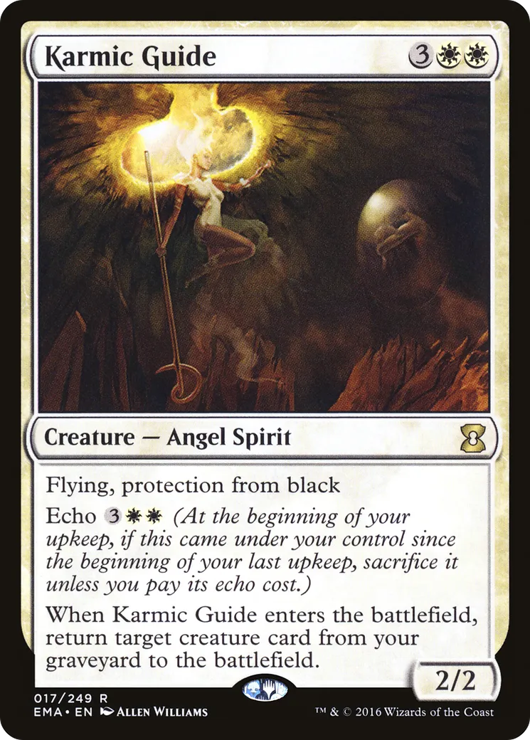 Karmic Guide — Eternal Masters — Magic: The Gathering