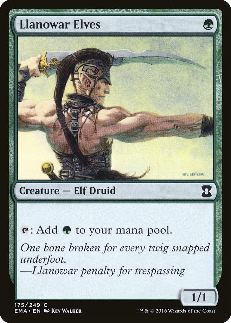 Llanowar Elves — Eternal Masters — Magic: The Gathering