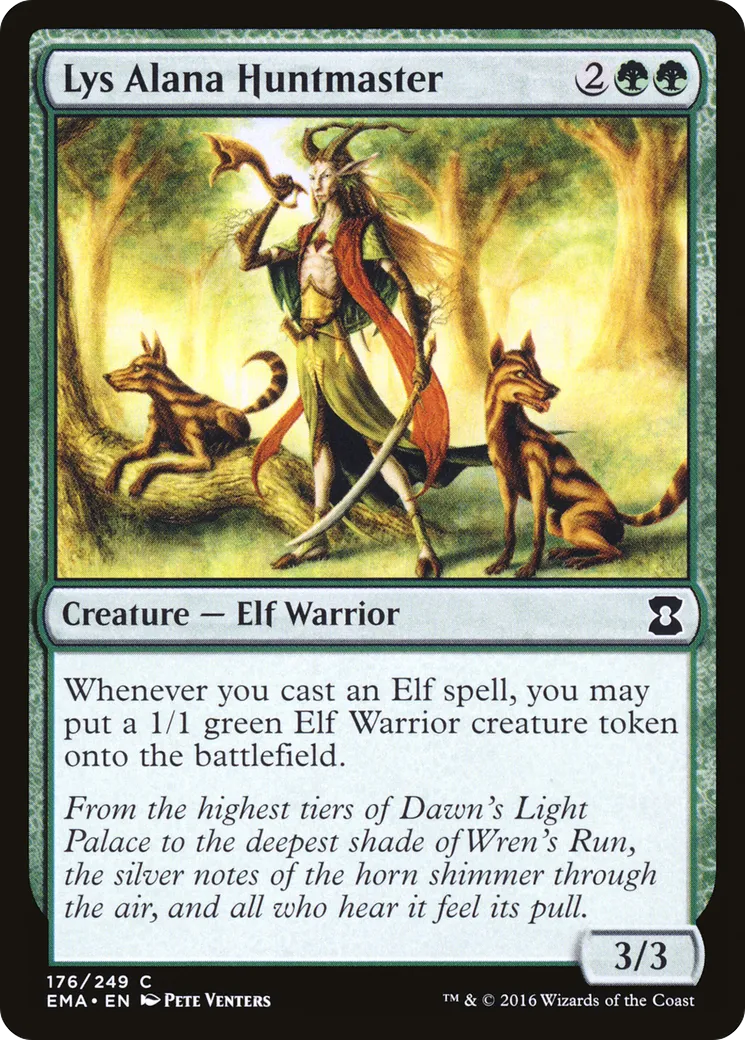 Maître-chasseur de Lys Alana — Eternal Masters — Magic: The Gathering