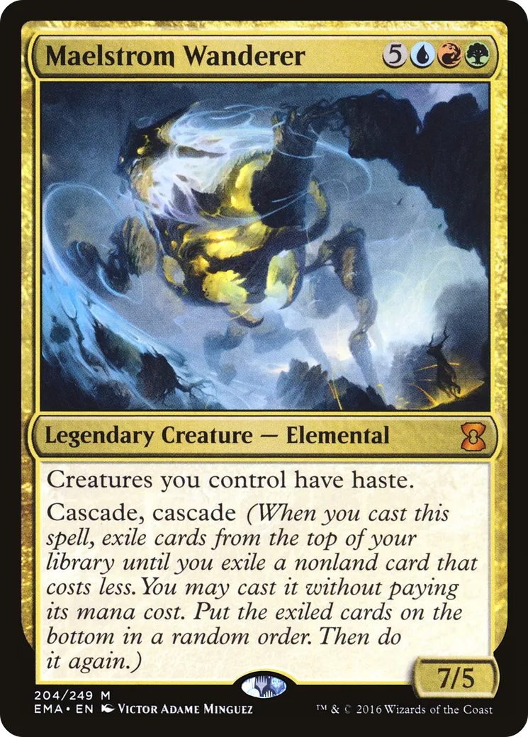 Maelstrom Wanderer — Eternal Masters — Magic: The Gathering