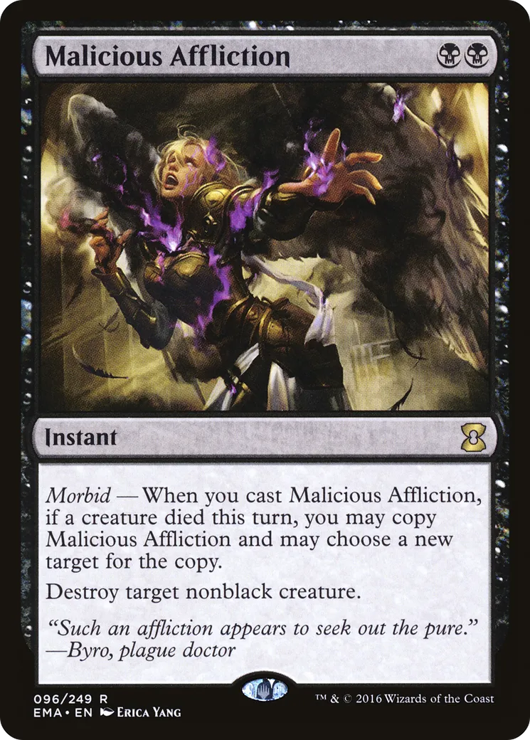 Malicious Affliction — Eternal Masters — Magic: The Gathering