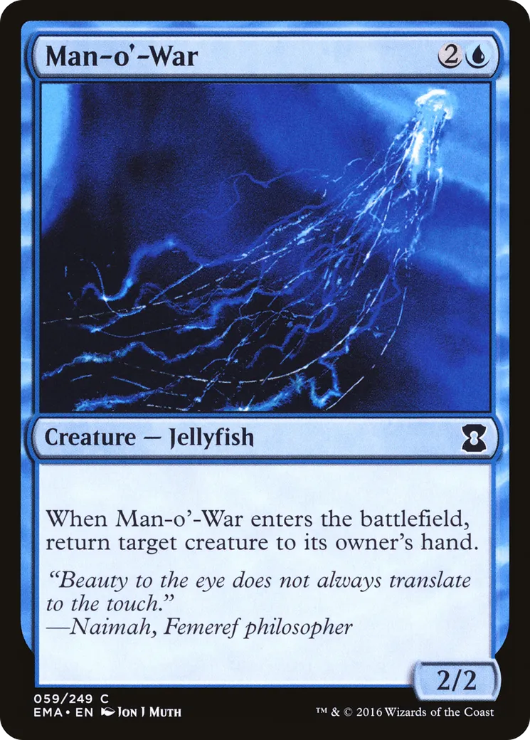 Man-o'-War — Eternal Masters — Magic: The Gathering