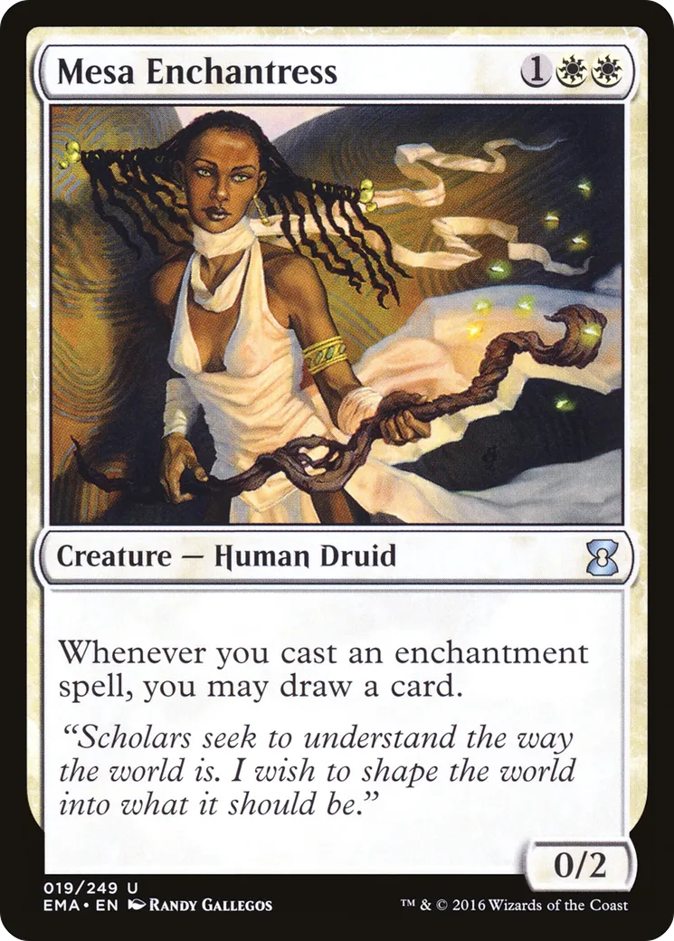 Mesa Enchantress — Eternal Masters — Magic: The Gathering