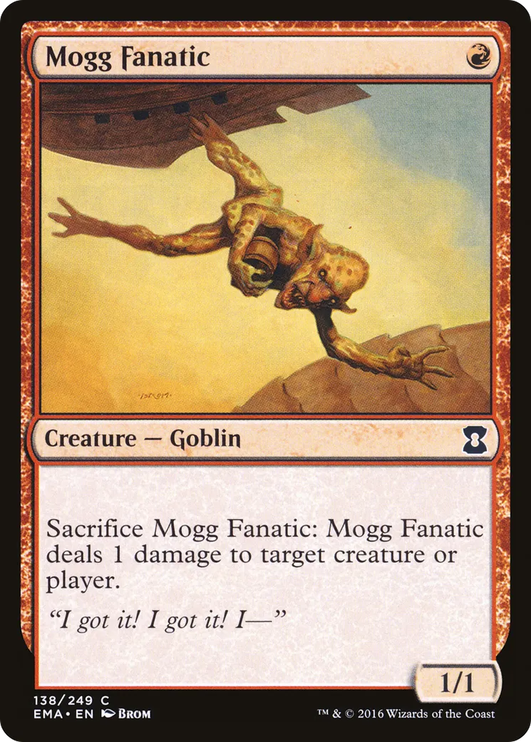 Mogg fanatique — Eternal Masters — Magic: The Gathering