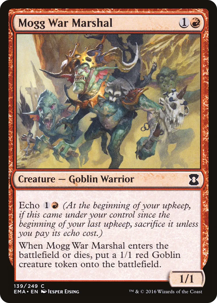 Maréchal de guerre mogg — Eternal Masters — Magic: The Gathering