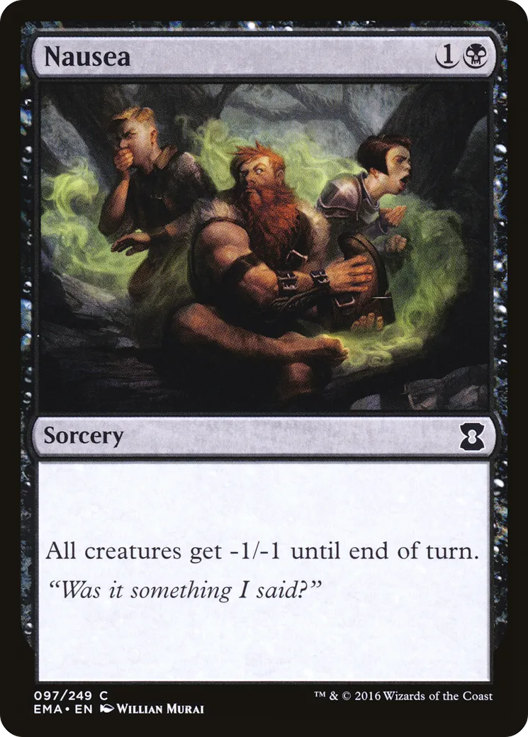 Nausée — Eternal Masters — Magic: The Gathering