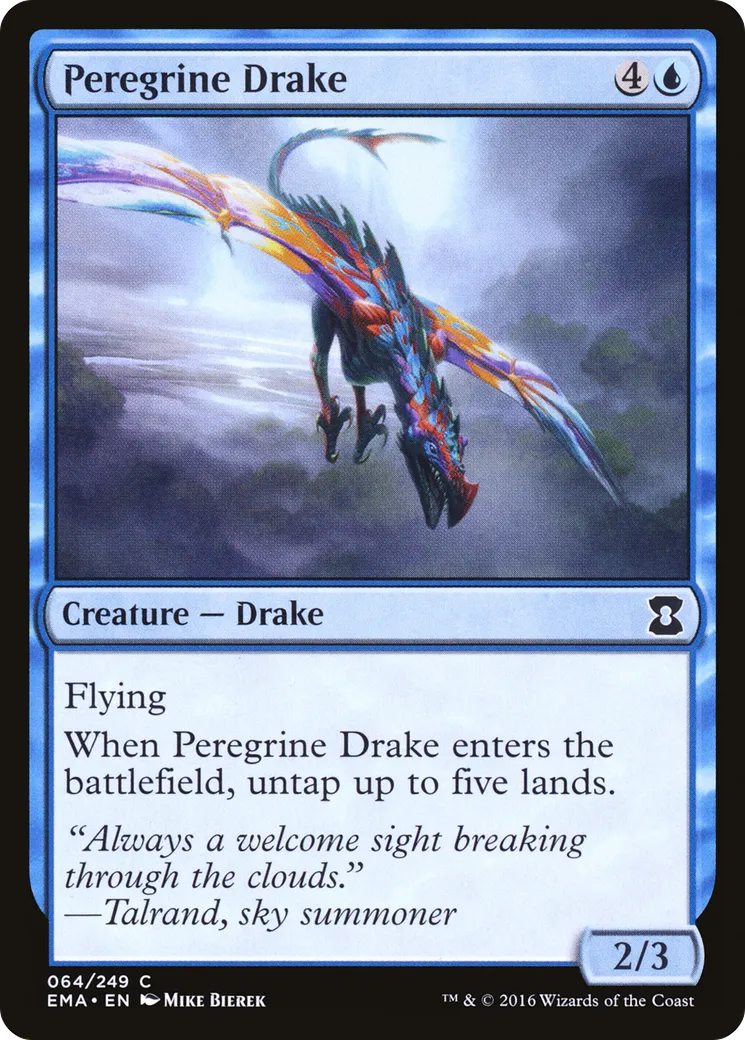 Peregrine Drake — Eternal Masters — Magic: The Gathering
