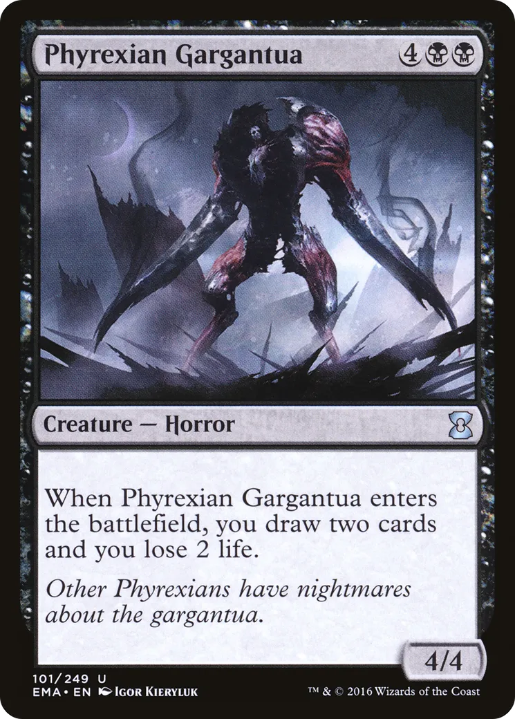 Gargantua phyrexian — Eternal Masters — Magic: The Gathering