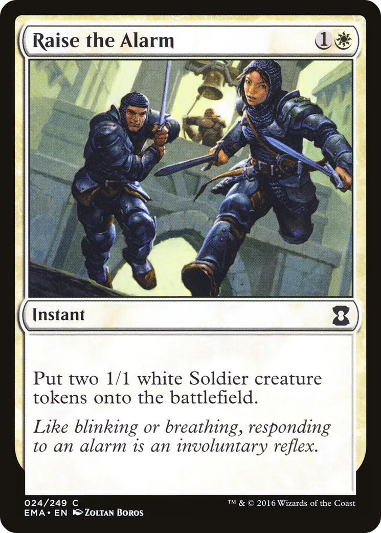 Raise the Alarm from Eternal Masters - Magic: The Gathering