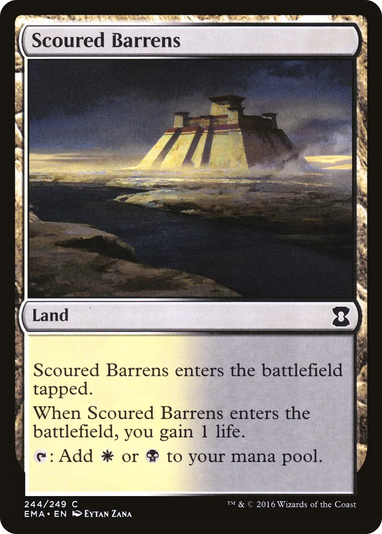 Landes érodées — Eternal Masters — Magic: The Gathering
