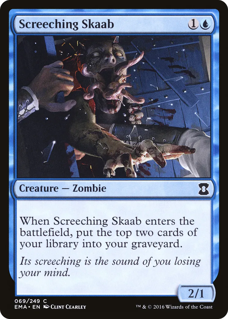 Screeching Skaab — Eternal Masters — Magic: The Gathering