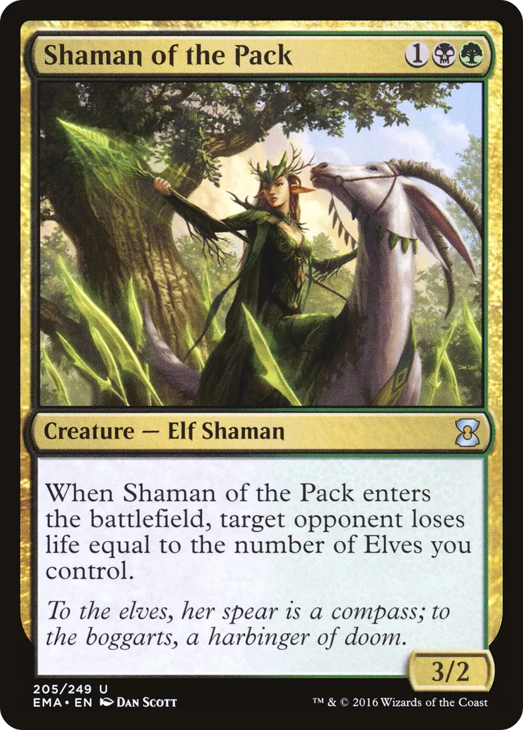 Shamane de la meute — Eternal Masters — Magic: The Gathering