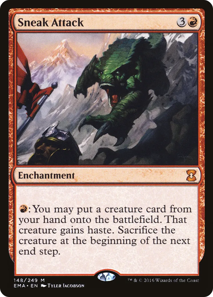 Sneak Attack — Eternal Masters — Magic: The Gathering