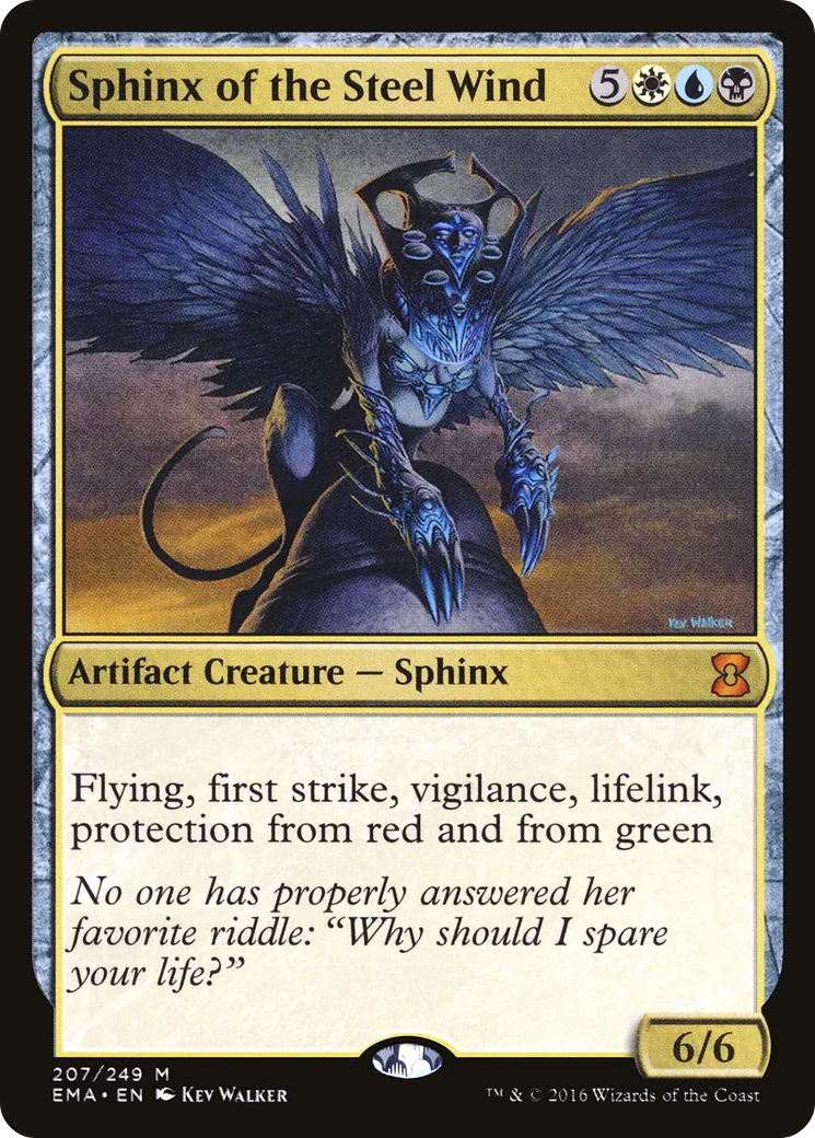 Sphinge du Vent d'acier — Eternal Masters — Magic: The Gathering