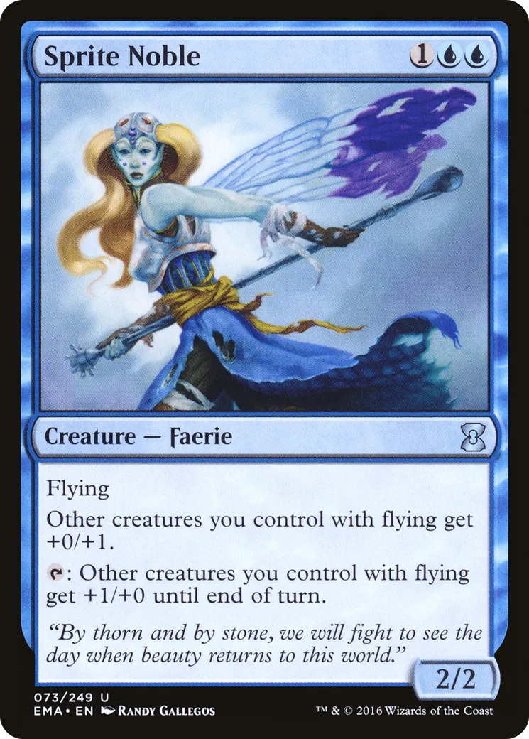 Sprite Noble — Eternal Masters — Magic: The Gathering