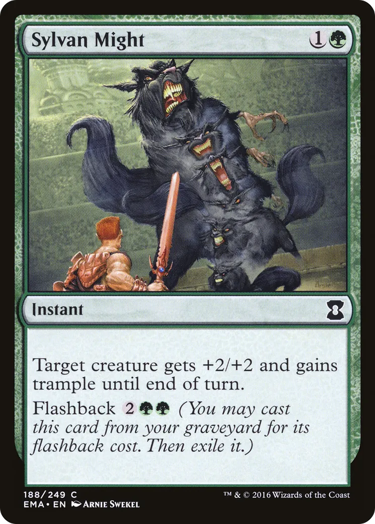 Puissance sylvestre — Eternal Masters — Magic: The Gathering