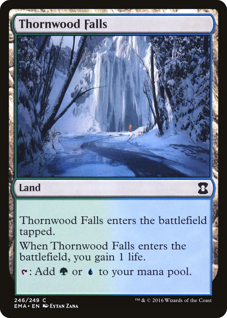 Thornwood Falls — Eternal Masters — Magic: The Gathering
